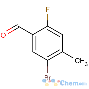 CAS No:497224-12-1 5-bromo-2-fluoro-4-methylbenzaldehyde