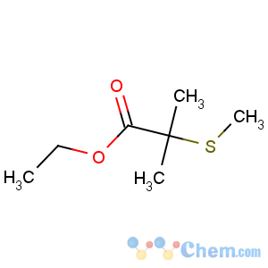 CAS No:49773-24-2 ethyl 2-methyl-2-methylsulfanylpropanoate