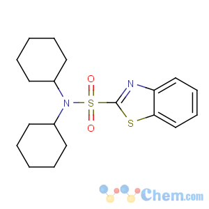 CAS No:4979-32-2 N,N-dicyclohexyl-1,3-benzothiazole-2-sulfonamide