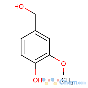 CAS No:498-00-0 4-(hydroxymethyl)-2-methoxyphenol