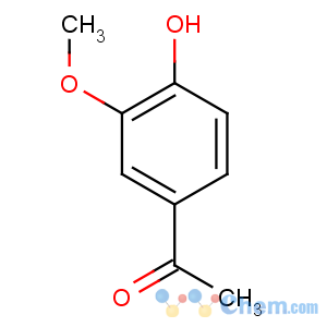 CAS No:498-02-2 1-(4-hydroxy-3-methoxyphenyl)ethanone
