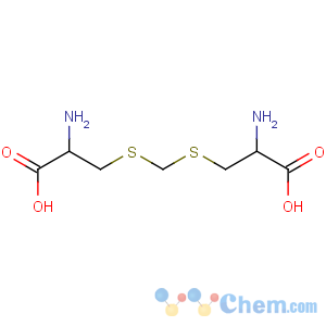 CAS No:498-59-9 (2R)-2-amino-3-[[(2R)-2-amino-2-carboxyethyl]sulfanylmethylsulfanyl]<br />propanoic acid