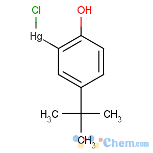 CAS No:498-73-7 (5-tert-butyl-2-hydroxyphenyl)-chloromercury