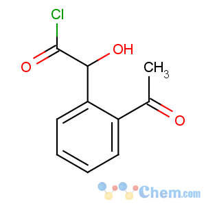 CAS No:49845-69-4 2-(2-acetylphenyl)-2-hydroxyacetyl chloride