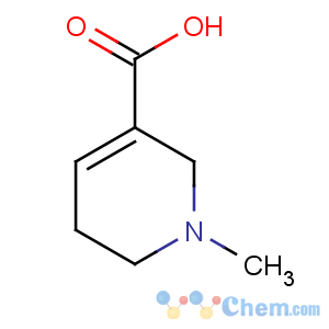 CAS No:499-04-7 1-methyl-3,6-dihydro-2H-pyridine-5-carboxylic acid