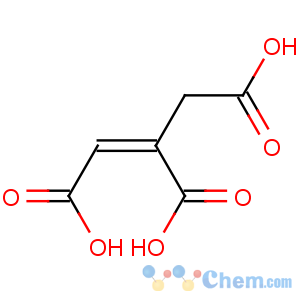 CAS No:499-12-7 propene-1,2,3-tricarboxylic acid