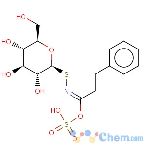 CAS No:499-30-9 b-D-Glucopyranose, 1-thio-,1-[N-(sulfooxy)benzenepropanimidate]