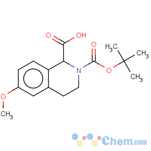 CAS No:499139-27-4 1,2(1H)-Isoquinolinedicarboxylicacid, 3,4-dihydro-6-methoxy-, 2-(1,1-dimethylethyl) ester