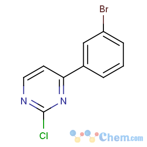 CAS No:499195-47-0 4-(3-bromophenyl)-2-chloropyrimidine