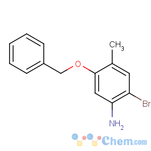 CAS No:499770-88-6 2-bromo-4-methyl-5-phenylmethoxyaniline