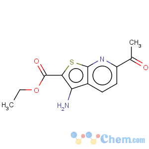 CAS No:499771-18-5 ethyl 6-acetyl-3-aminothieno[2,3-b]pyridine-2-carboxylate