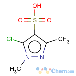 CAS No:499785-48-7 5-Chloro-1,3-dimethyl-1H-pyrazole-4-sulfonic acid