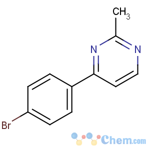CAS No:499785-50-1 4-(4-bromophenyl)-2-methylpyrimidine