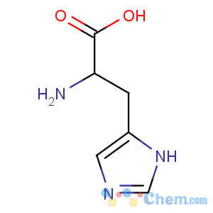 CAS No:4998-57-6 2-amino-3-(1H-imidazol-5-yl)propanoic acid
