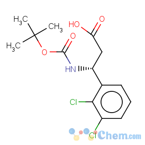 CAS No:499995-82-3 Boc-(R)-3-Amino-3-(2,3-dichloro-phenyl)-propionic acid