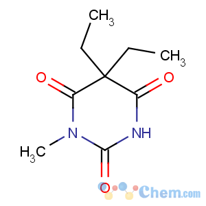 CAS No:50-11-3 2,4,6(1H,3H,5H)-Pyrimidinetrione,5,5-diethyl-1-methyl-