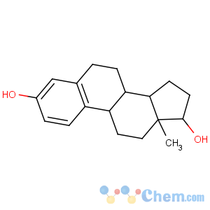 CAS No:50-28-2 (8R,9S,13S,14S,17S)-13-methyl-6,7,8,9,11,12,14,15,16,<br />17-decahydrocyclopenta[a]phenanthrene-3,17-diol