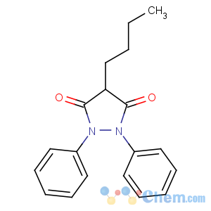 CAS No:50-33-9 4-butyl-1,2-diphenylpyrazolidine-3,5-dione