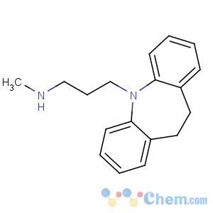 CAS No:50-47-5 3-(5,6-dihydrobenzo[b][1]benzazepin-11-yl)-N-methylpropan-1-amine