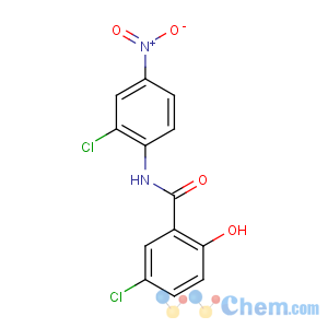 CAS No:50-65-7 5-chloro-N-(2-chloro-4-nitrophenyl)-2-hydroxybenzamide