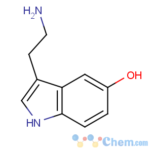 CAS No:50-67-9 3-(2-aminoethyl)-1H-indol-5-ol