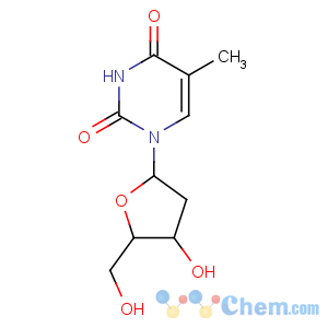 CAS No:50-89-5 1-[(2R,4S,<br />5R)-4-hydroxy-5-(hydroxymethyl)oxolan-2-yl]-5-methylpyrimidine-2,4-dione