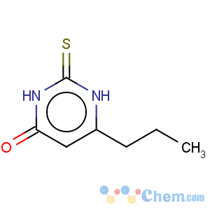 CAS No:500-50-5 6-Propyl-2-thioxo-2, 3-dihydropyrimidin-4(1H)-one