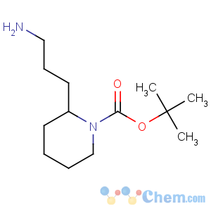 CAS No:500027-51-0 2-(3-AMINO-PROPYL)-PIPERIDINE-1-CARBOXYLIC ACID TERT-BUTYL ESTER
