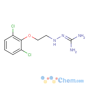 CAS No:5001-32-1 2-[2-(2,6-dichlorophenoxy)ethylamino]guanidine