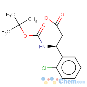 CAS No:500770-73-0 boc-(s)-3-amino-3-(2-chloro-phenyl)-propionic acid
