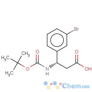CAS No:500770-76-3 boc-(s)-3-amino-3-(3-bromo-phenyl)-propionic acid