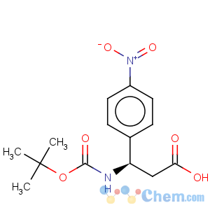 CAS No:500770-85-4 (r)-3-boc-amino-3-(4-nitrophenyl)propionic acid