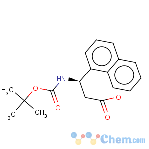 CAS No:500789-00-4 boc-(r)-3-amino-3-(1-naphthyl)-propionic acid