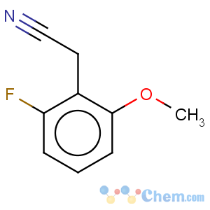 CAS No:500912-18-5 Benzeneacetonitrile,2-fluoro-6-methoxy-