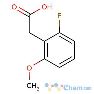 CAS No:500912-19-6 2-(2-fluoro-6-methoxyphenyl)acetic acid