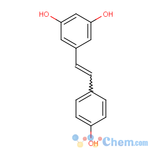 CAS No:501-36-0 5-[(E)-2-(4-hydroxyphenyl)ethenyl]benzene-1,3-diol