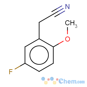 CAS No:501008-41-9 Benzeneacetonitrile,5-fluoro-2-methoxy-