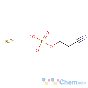 CAS No:5015-38-3 Propanenitrile,3-(phosphonooxy)-, barium salt (1:1)