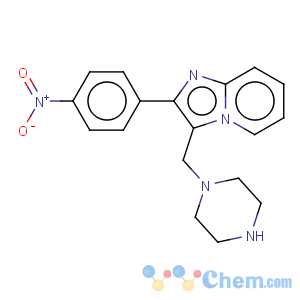 CAS No:501667-66-9 2-(4-Nitro-phenyl)-3-piperazin-1-ylmethyl-imidazo-[1,2-a]pyridine