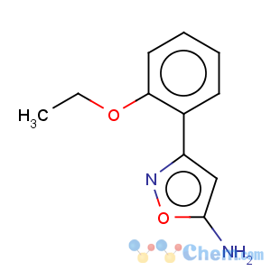 CAS No:501902-15-4 5-isoxazolamine,3-(2-ethoxyphenyl)-(9ci)
