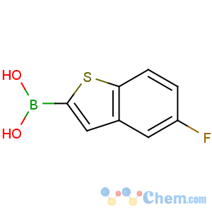 CAS No:501944-42-9 (5-fluoro-1-benzothiophen-2-yl)boronic acid
