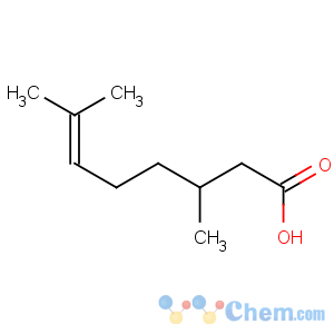 CAS No:502-47-6 3,7-dimethyloct-6-enoic acid