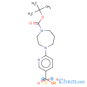 CAS No:502133-50-8 4-(5-Carboxy-pyridin-2-yl)-[1,4]diazepane-1-carboxylic acid tert-butyl ester