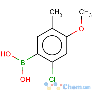 CAS No:502159-66-2 2-Chloro-5-methyl-4-methoxyphenylboronic acid