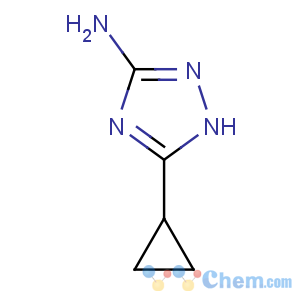 CAS No:502546-41-0 5-cyclopropyl-1H-1,2,4-triazol-3-amine