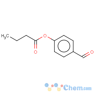 CAS No:50262-49-2 Butanoic acid,4-formylphenyl ester