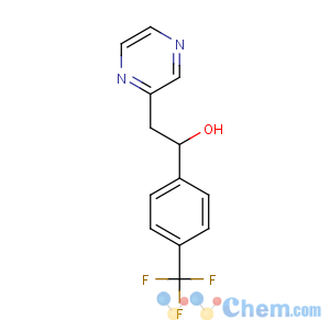 CAS No:502625-51-6 2-pyrazin-2-yl-1-[4-(trifluoromethyl)phenyl]ethanol