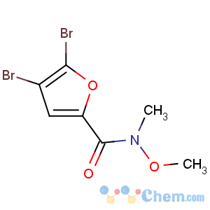 CAS No:502639-02-3 4,5-dibromo-N-methoxy-N-methylfuran-2-carboxamide