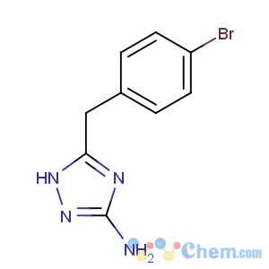 CAS No:502685-91-8 5-[(4-bromophenyl)methyl]-1H-1,2,4-triazol-3-amine