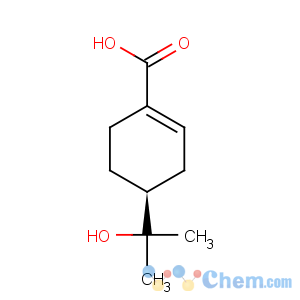CAS No:5027-76-9 1-Cyclohexene-1-carboxylicacid, 4-(1-hydroxy-1-methylethyl)-, (4S)-